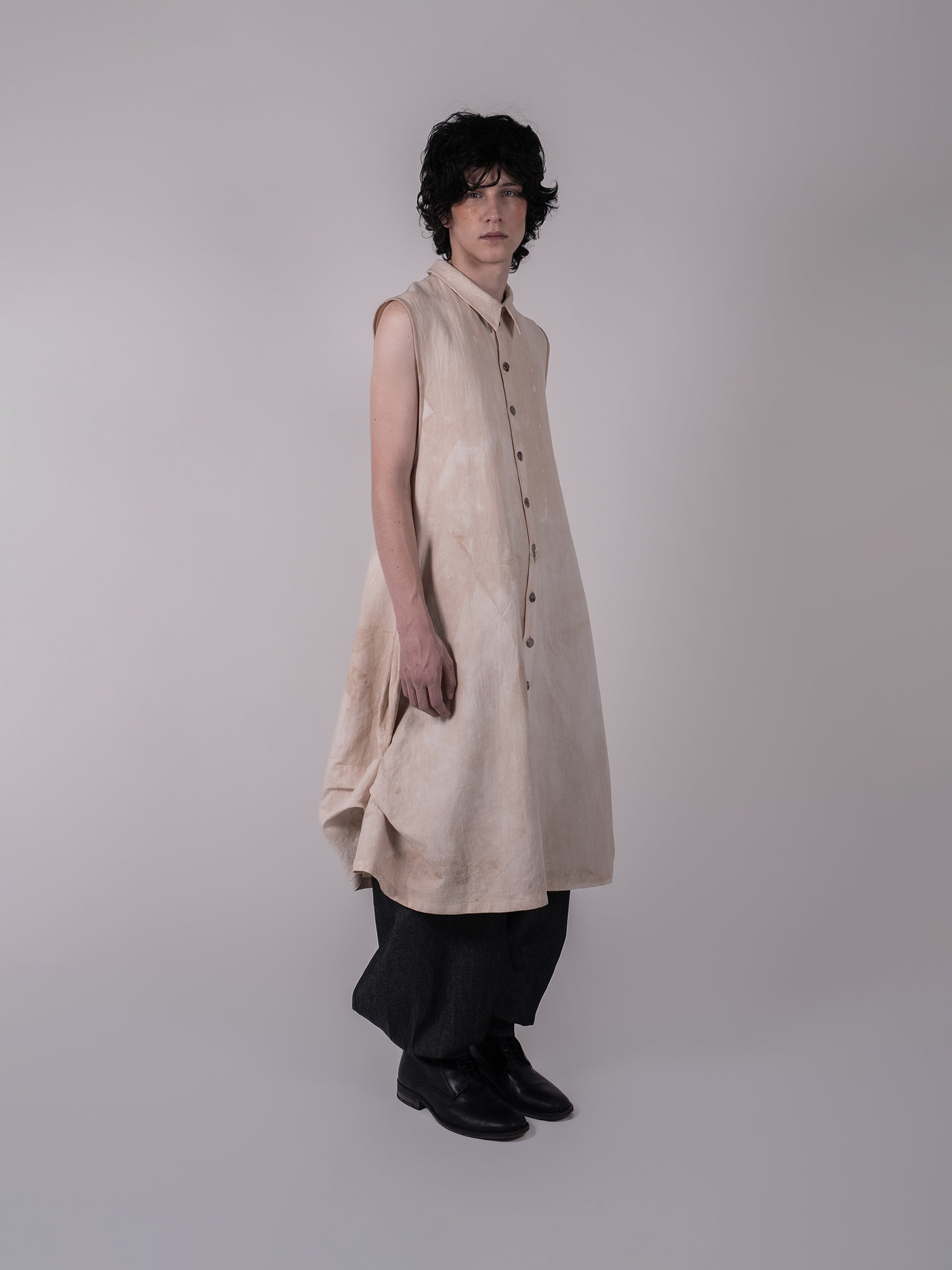 Look 8 - Chemise Oliban beige