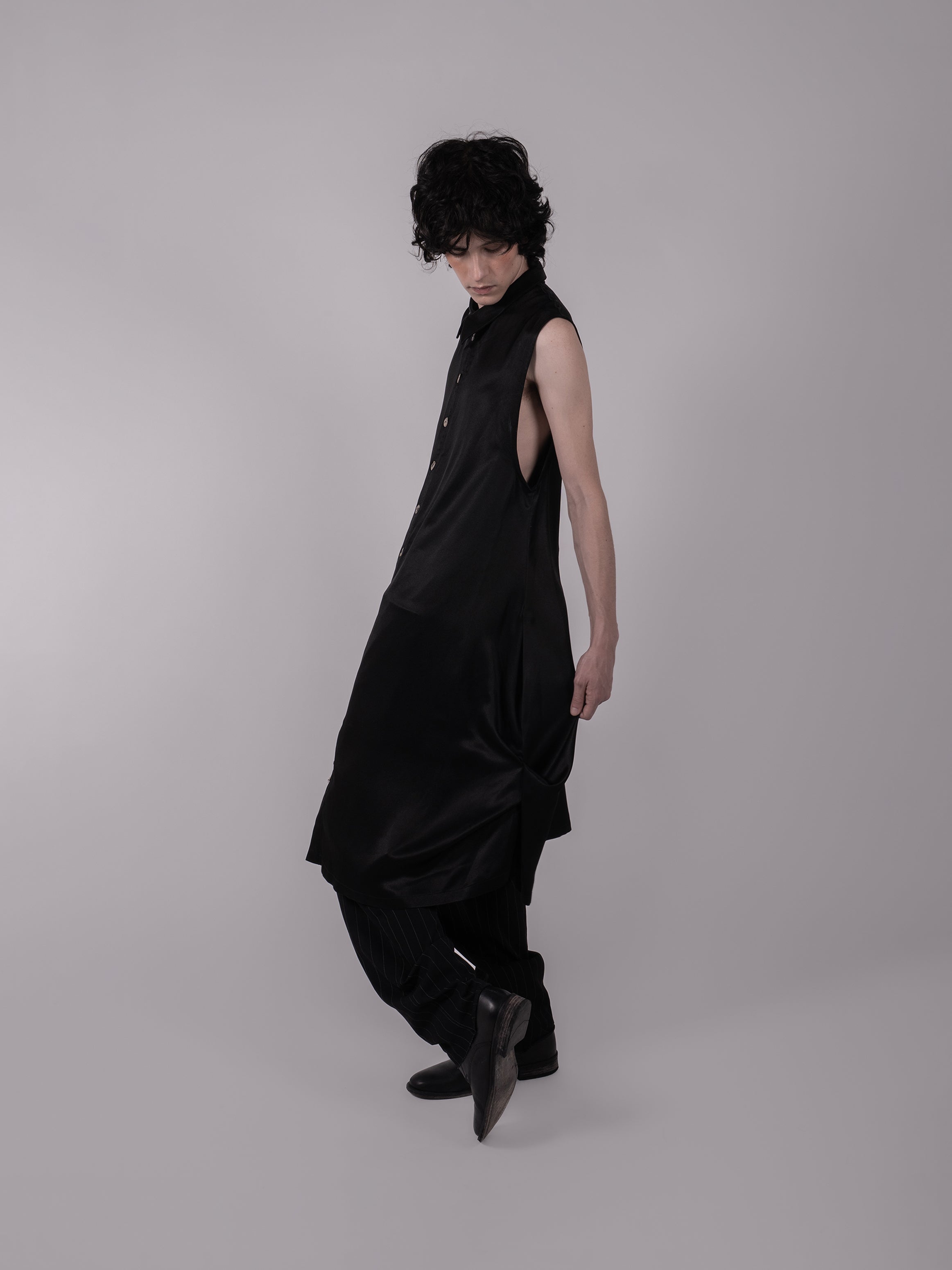 Look 9 - Chemise Oliban noire